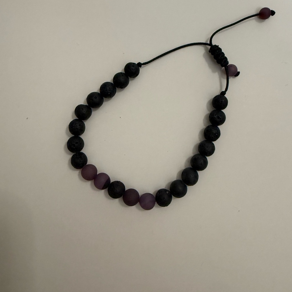 Adjustable Essential oil Beaded Bracelet